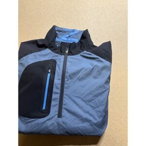 Zero Restriction Tour Series‎ Pullover Jacket Mens XL Golf Windbreaker Blue